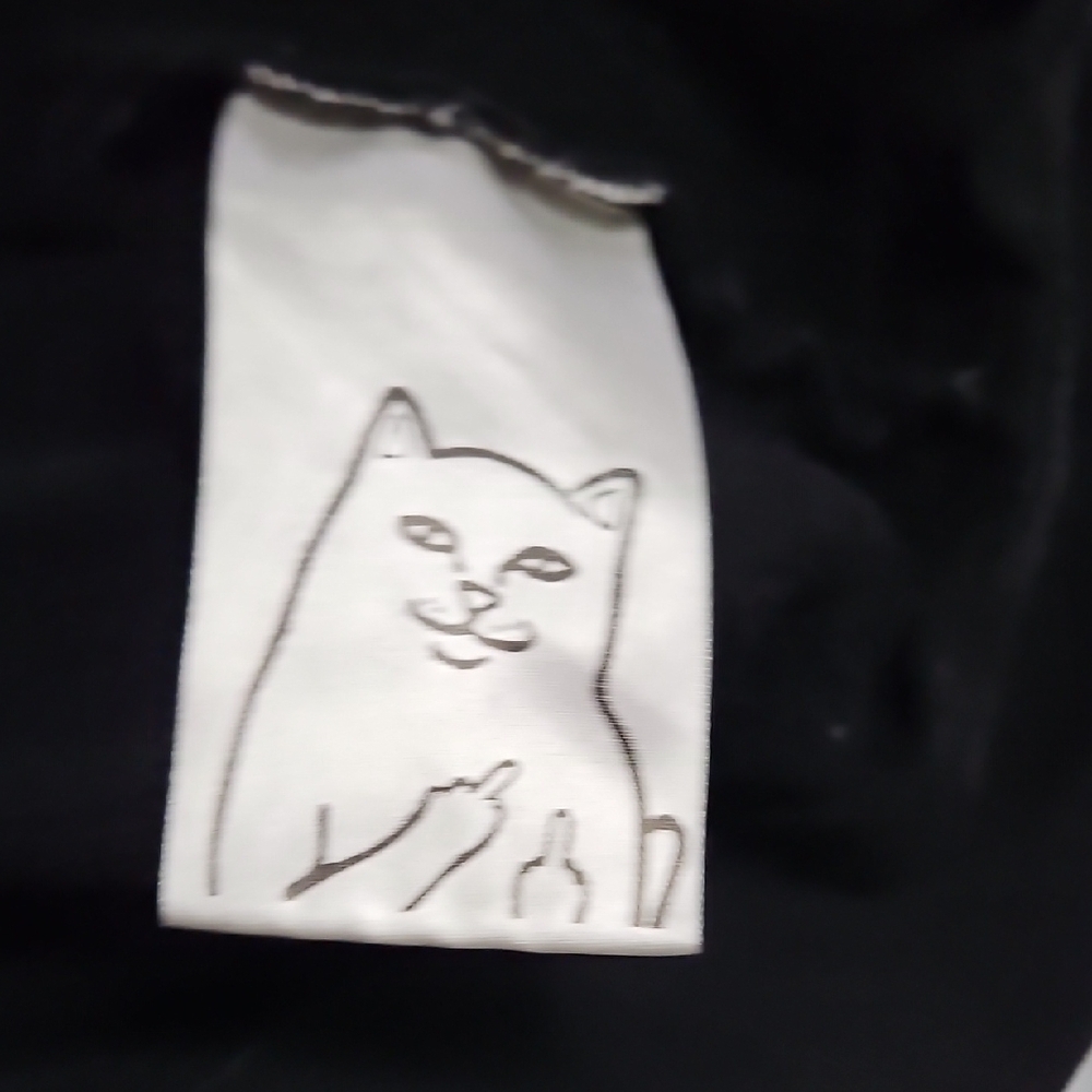 Ripndip Size Large Black Hoodie Save The World Earth Patches - Picture 7 of 13